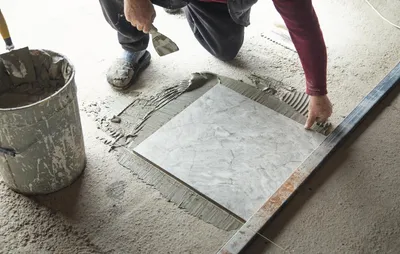 Floor and wall tiling project