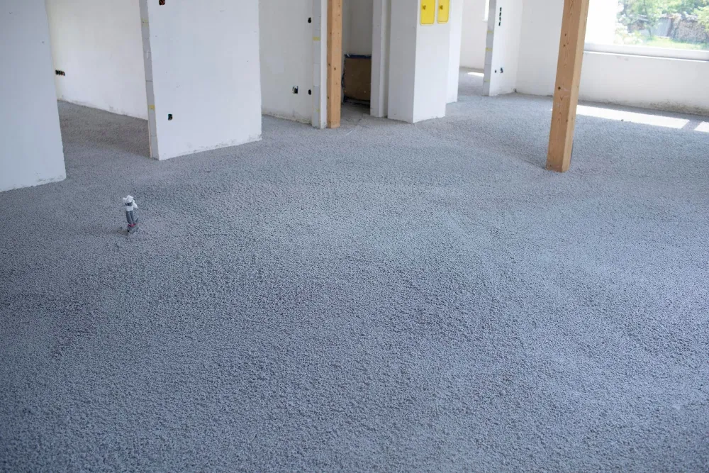 Floor uncoupling membrane installation